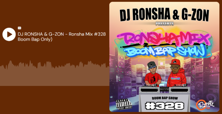 Record Pause Play on the Ronsha Mix Show