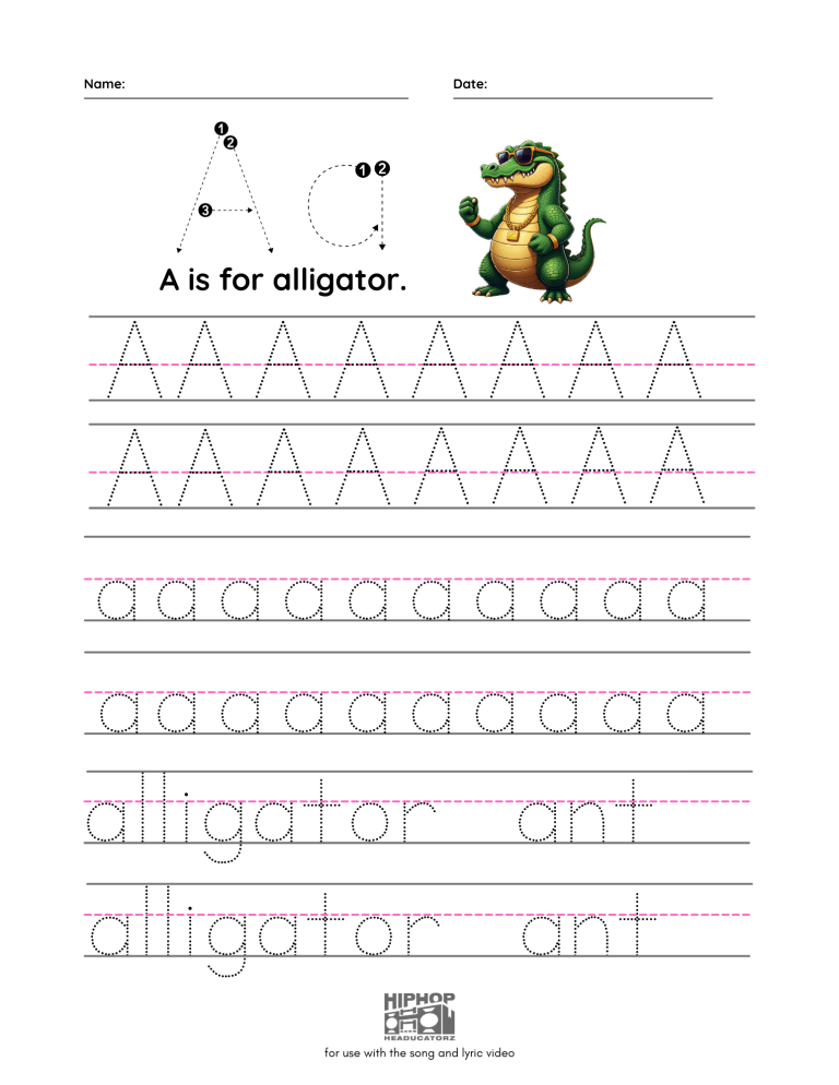 Alphabet Rap (Music Video + Teaching Resource) | Hip Hop Headucatorz