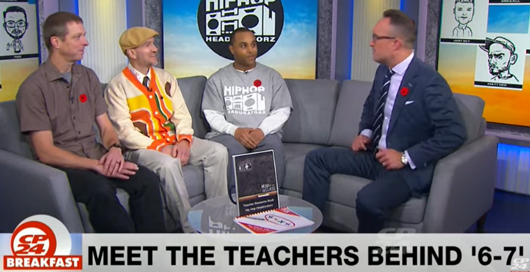 Hip Hop Headucatorz on Live TV (CP24’s Breakfast)