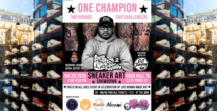 Sneaker Art Showdown (Sunday)